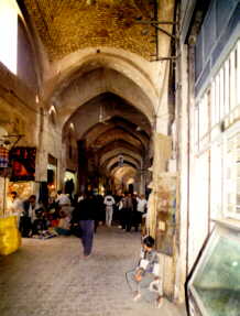 The bazaar of Kashan