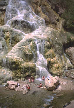 Waterfall in Hammamat Ma'in