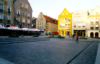 The Olsztyn city square