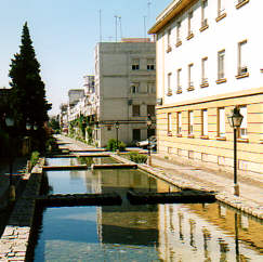 Water in the streets of Crdoba