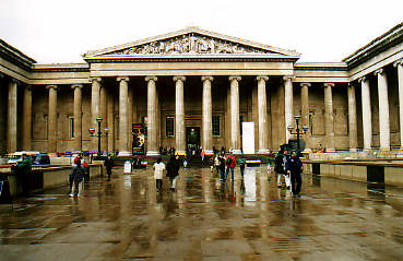Entrance of the British Museum